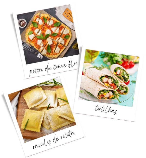 pizza couve flor receita cetogenica